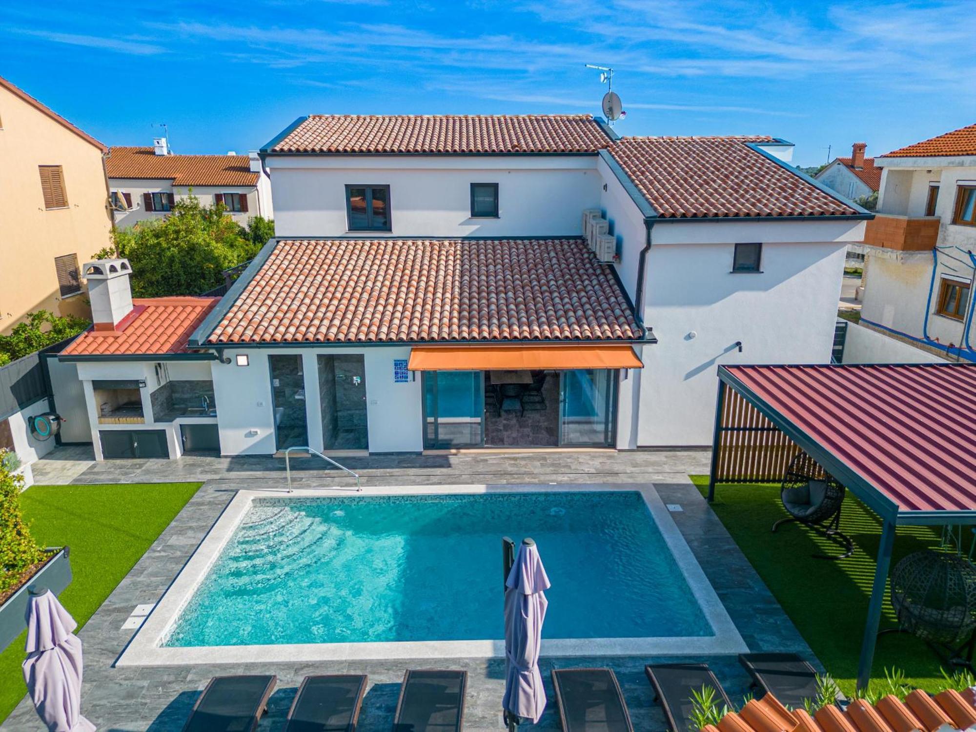Villa Paradise Медулин Экстерьер фото