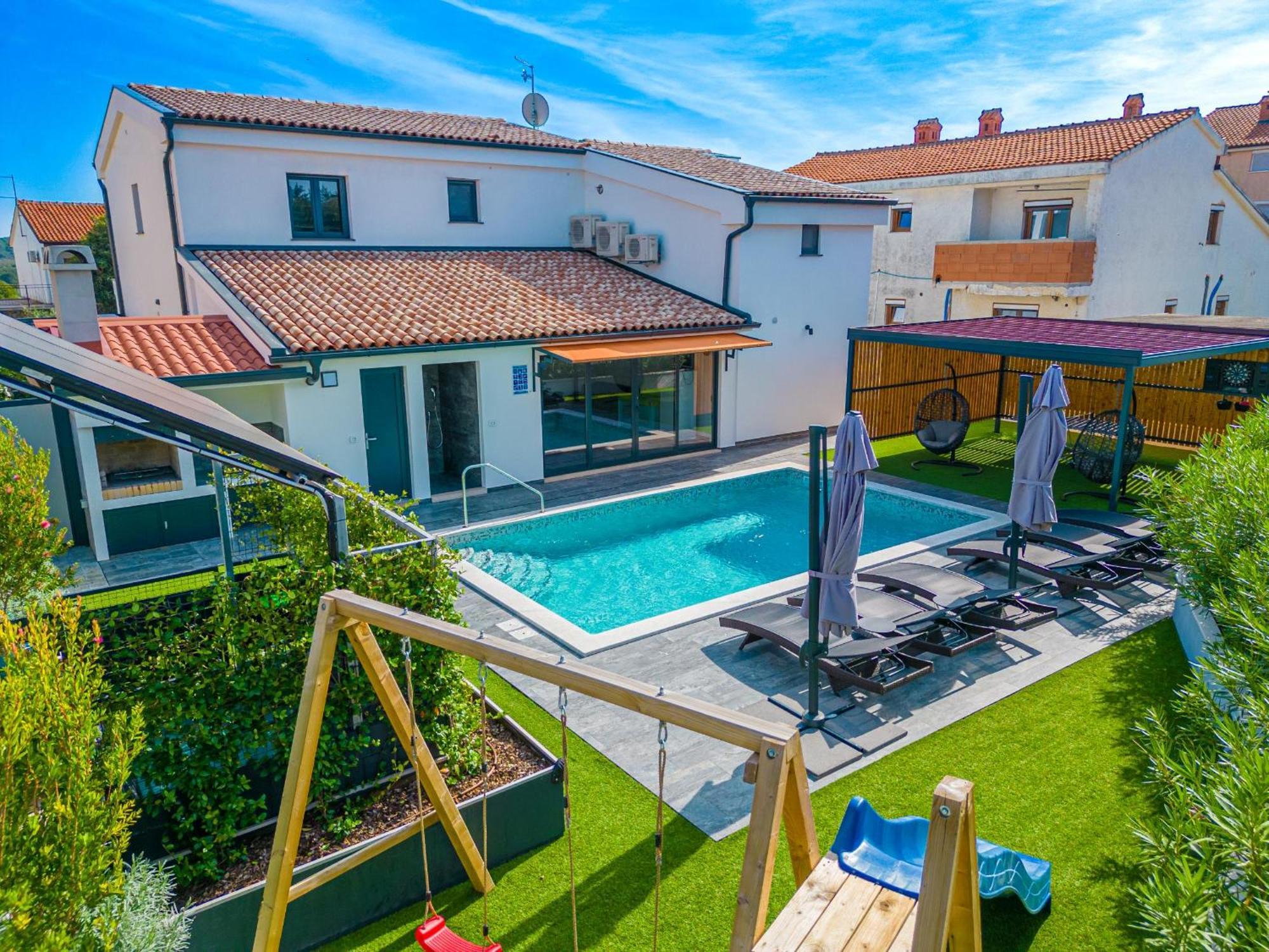 Villa Paradise Медулин Экстерьер фото